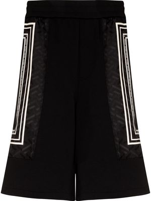 Versace La Greca track shorts - Black
