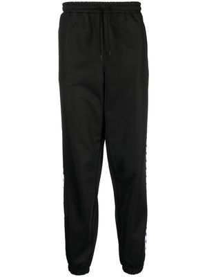 FRED PERRY logo-tape track pants - Black