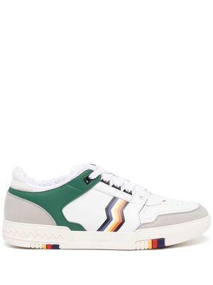 Missoni zigzag-print leather sneakers - Multicolour