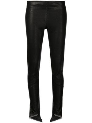 Isaac Sellam Experience slim-fit leather leggings - Black