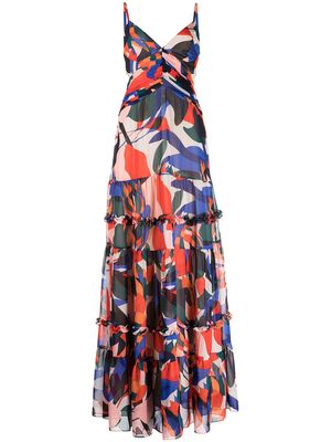 PatBO all-over floral print dress - Multicolour