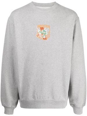 Maharishi dragon-embroidered sweatshirt - Grey