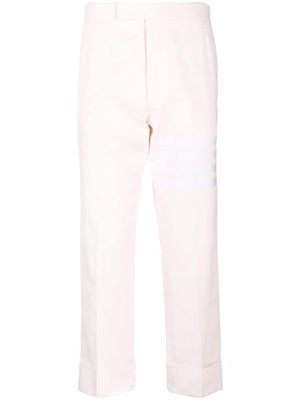 Thom Browne 4-Bar stripe tailored trousers - Pink