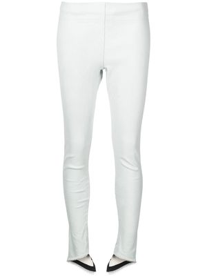 Isaac Sellam Experience slim-fit leather leggings - Grey