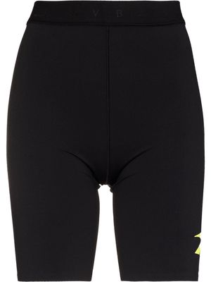 Reebok x Victoria Beckham logo-print cycling shorts - Black