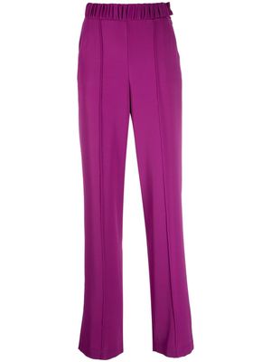 Patrizia Pepe tailored high-waisted trousers - Purple