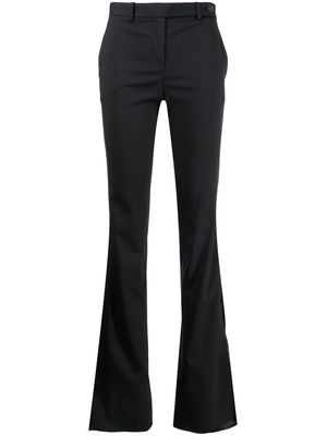 Versace low-rise flared pants - Black