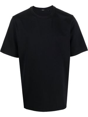 Theory round-neck short-sleeve T-shirt - Black