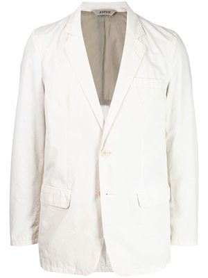 ASPESI single-breasted cotton blazer - 85044 CHIACCIO