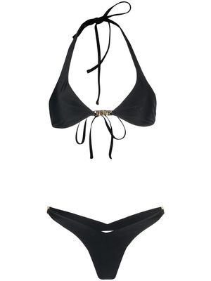 Gcds clip-fastening bikini set - Black