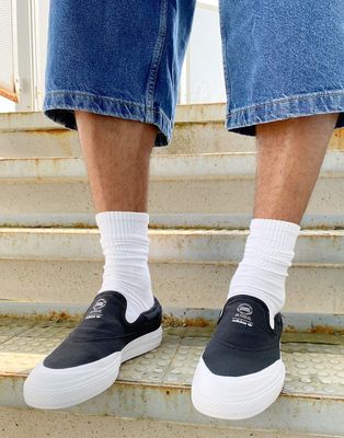 adidas Originals Nizza RF Slip sneakers in black