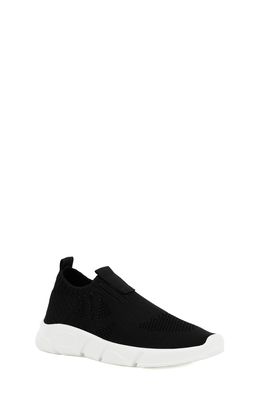 Geox Aril Woven Slip-On Sneaker in Black