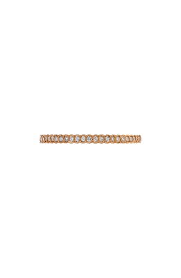 Sethi Couture Diamond Scallop Band in 18K Rg