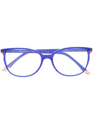 Etnia Barcelona logo square-frame glasses - Blue