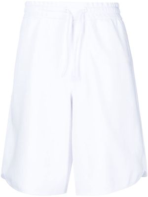 Armani Exchange jersey knit bermuda shorts - White