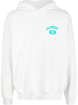 Harmony Paris logo pullover hoodie - Grey