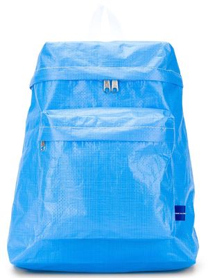 Comme Des Garçons Shirt zipped backpack - Blue