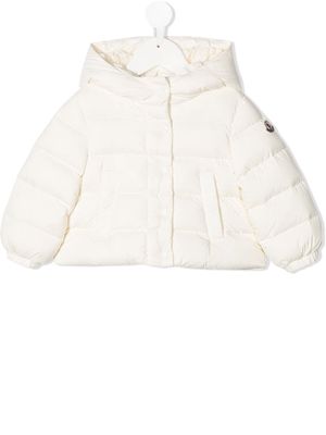 Moncler Enfant hooded padded jacket - Neutrals