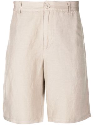 Armani Exchange knee-length bermuda shorts - Brown