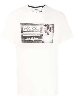Barbour SM Legend graphic-print T-shirt - White