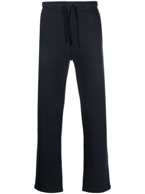 Corneliani elasticated drawstring-waist trousers - Blue