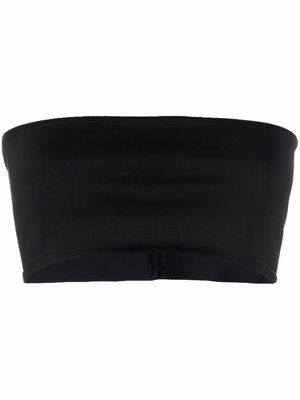 Balmain strapless bandeau top - Black