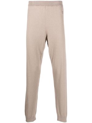 Corneliani fine-knit design trousers - Neutrals
