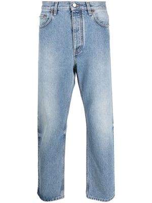 Harmony Paris mid-rise straight-leg jeans - Blue