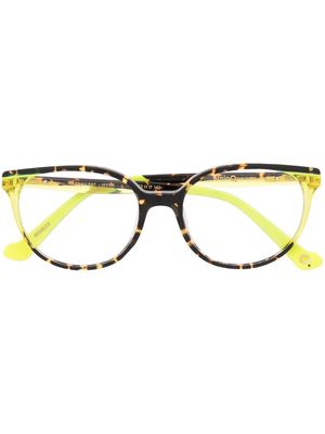 Etnia Barcelona tortoiseshell-design frame glasses - Black