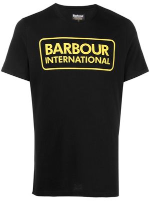 Barbour Essential logo-print T-shirt - Black