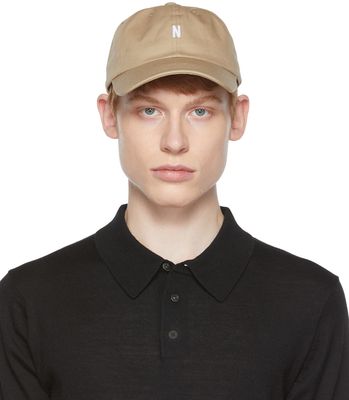Norse Projects Beige Twill Sports Cap