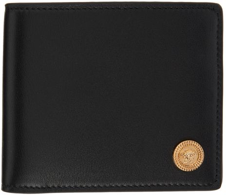 Versace Black Medusa Biggie Wallet