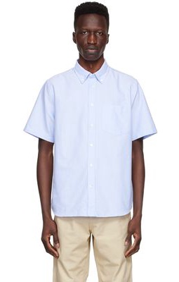 Norse Projects Blue Osvald Shirt