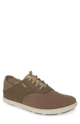 OluKai Nohea Moku Sneaker in Mustang/Husk Fabric