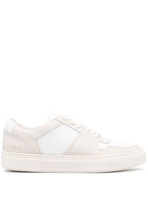 Common Projects Decades low-top panelled sneakers - White