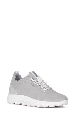 Geox Spherica Sneaker in Light Grey