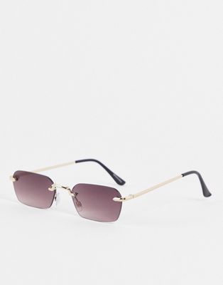 Madein square black sunglasses