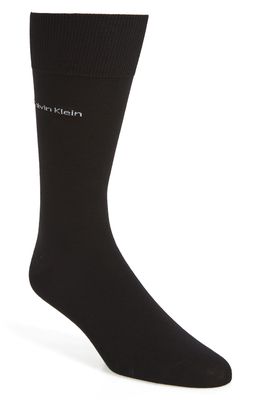 Calvin Klein Giza Crew Socks in Black