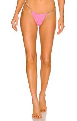 Beach Bunny Brooklyn Tango Bikini Bottom in Pink