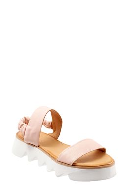 bueno Skylar Platform Sandal in Pale Pink