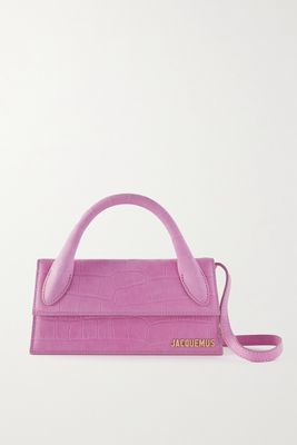 Jacquemus - Le Chiquito Long Leather Tote - Pink