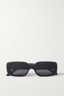DIOR Eyewear - Wildior S2u Rectangular-frame Acetate Sunglasses - Black