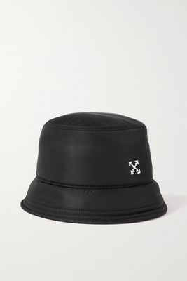 Off-White - Shell Bucket Hat - Black