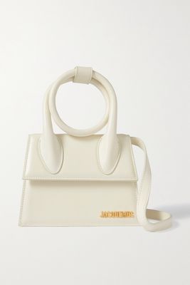 Jacquemus - Le Chiquito Noeud Leather Shoulder Bag - Cream