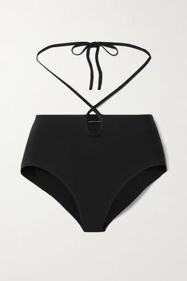 Christopher Esber - Cutout Tie-back Bikini Briefs - Black