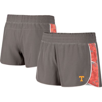 Women's Colosseum Gray/Tennessee Orange Tennessee Volunteers Pamela Lined Shorts