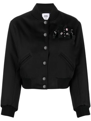 Opening Ceremony patch-detail bomber jacket - Black