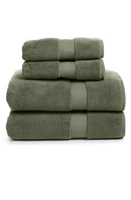 Nordstrom 4-Piece Hydrocotton Bath Towel & Hand Towel Set in Green Lichen