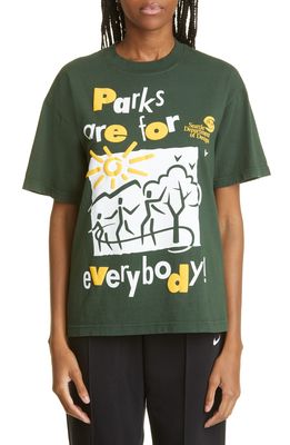 SDoD Parks For All Graphic Tee in Green
