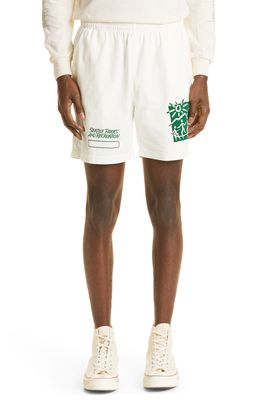 SDoD Park Cotton Shorts in Off-White